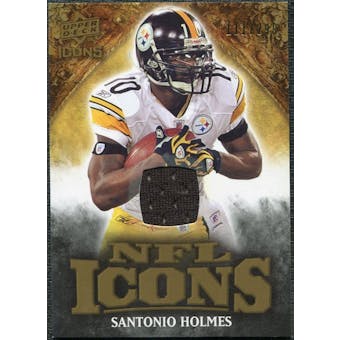 2009 Upper Deck Icons NFL Icons Jerseys #ICSH Santonio Holmes /299