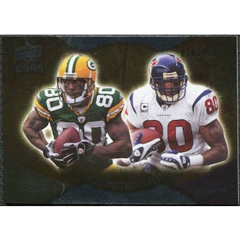 2009 Upper Deck Icons NFL Reflections Silver #RFDJ Andre Johnson Donald Driver /450