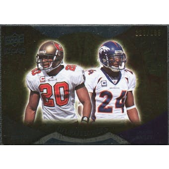 2009 Upper Deck Icons NFL Reflections Gold #RFBB Champ Bailey Ronde Barber /199