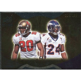 2009 Upper Deck Icons NFL Reflections Die Cut #RFBB Champ Bailey Ronde Barber /40