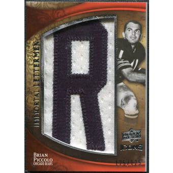 2009 Upper Deck Icons Immortal Lettermen #ILBP Brian Piccolo/125/(Letters spell out BEARS/ Total print run 600