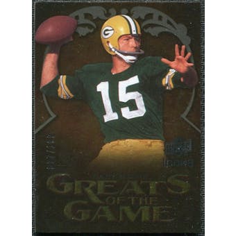 2009 Upper Deck Icons Greats of the Game Gold 199 #GGST Bart Starr /199