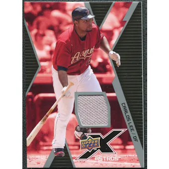 2009 Upper Deck X Memorabilia #CL Carlos Lee