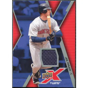 2009 Upper Deck X Memorabilia #JM Joe Mauer