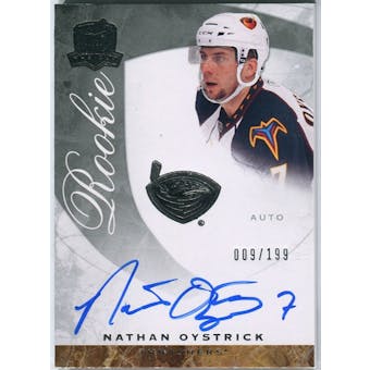 2008/09 Upper Deck The Cup #61 Nathan Oystrick Autograph /199