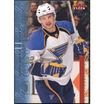 2009/10 Fleer Ultra Ice Medallion #127 Brad Boyes /100