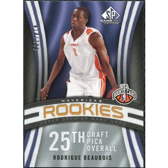 2009/10 Upper Deck SP Game Used #107 Rodrigue Beaubois RC /399