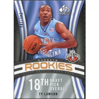 2009/10 Upper Deck SP Game Used #137 Ty Lawson RC /399