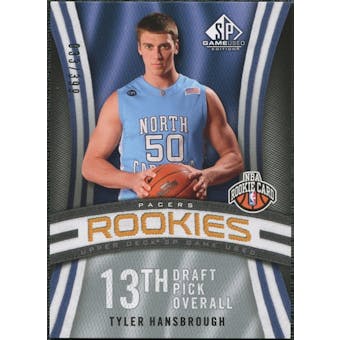 2009/10 Upper Deck SP Game Used #138 Tyler Hansbrough RC /399