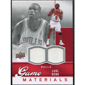 2009/10 Upper Deck Game Materials #GJAS Luol Deng /550