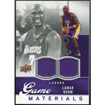 2009/10 Upper Deck Game Materials #GJLO Lamar Odom /550