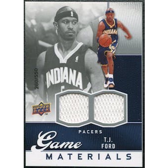2009/10 Upper Deck Game Materials #GJTF T.J. Ford /550