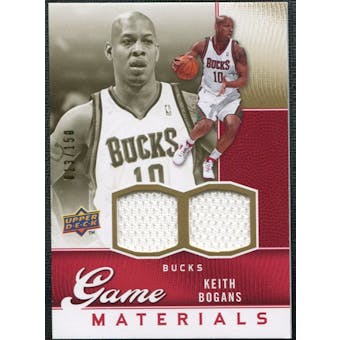 2009/10 Upper Deck Game Materials Gold #GJKB Keith Bogans /150
