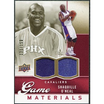2009/10 Upper Deck Game Materials Gold #GJSO Shaquille O'Neal /150