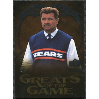2009 Upper Deck Icons Greats of the Game Silver #GGMD Mike Ditka /450