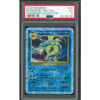 Pokemon Legendary Collection Reverse Foil Gyarados 12/110 PSA 5