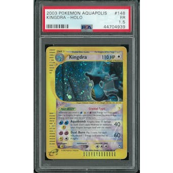 Pokemon Aquapolis Kingdra 148/147 PSA 1.5