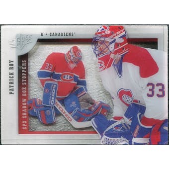 2009/10 Upper Deck SPx Shadowbox Stoppers #ST2 Patrick Roy