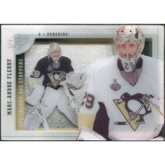 2009/10 Upper Deck SPx Shadowbox Stoppers #ST3 Marc-Andre Fleury