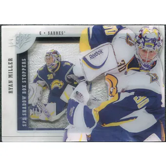 2009/10 Upper Deck SPx Shadowbox Stoppers #ST12 Ryan Miller