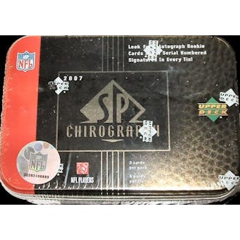 2007 Upper Deck SP Chirography Football Hobby Box