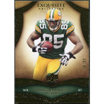 2009 Upper Deck Exquisite Collection #48 Greg Jennings /80