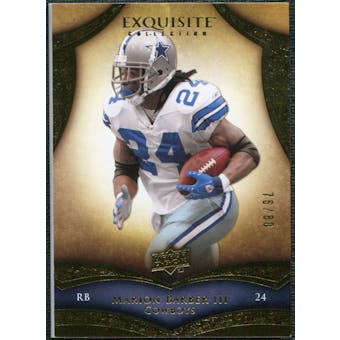 2009 Upper Deck Exquisite Collection #65 Marion Barber /80