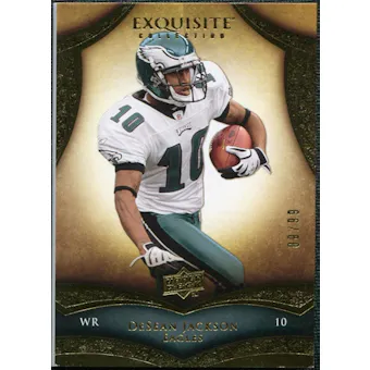2009 Upper Deck Exquisite Collection #71 DeSean Jackson /80