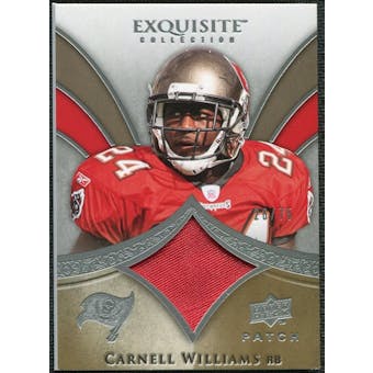 2009 Upper Deck Exquisite Collection Patch #PCW Cadillac Williams /75