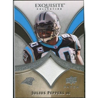 2009 Upper Deck Exquisite Collection Patch #PJP Julius Peppers /75