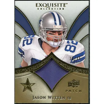 2009 Upper Deck Exquisite Collection Patch Gold #PJW Jason Witten /40