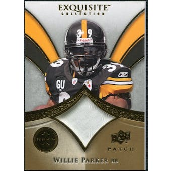 2009 Upper Deck Exquisite Collection Patch Gold #PWI Willie Parker /40