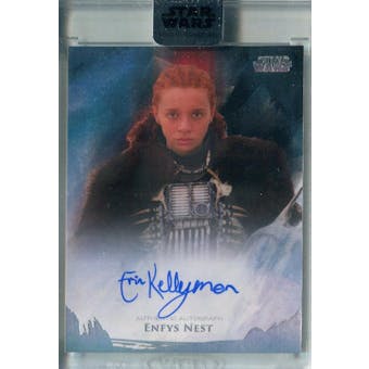 Erin Kellyman 2018 Topps Star Wars Stellar Signatures Enfys Nest Autograph #/40 (Reed Buy)