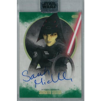 Sarah Michelle Gellar 2017 Topps Star Wars Stellar Signatures Seventh Sister Autograph #/20 (Reed Buy)