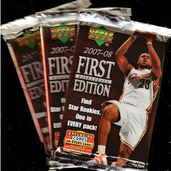 2007/08 Upper Deck First Edition Basketball Pack