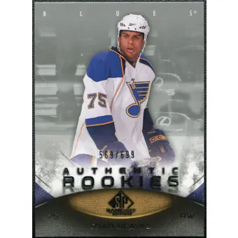 2010/11 Upper Deck SP Game Used #135 Ryan Reaves /699