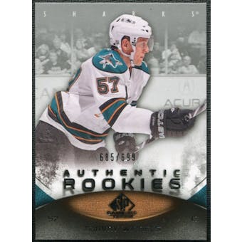 2010/11 Upper Deck SP Game Used #144 Tommy Wingels /699