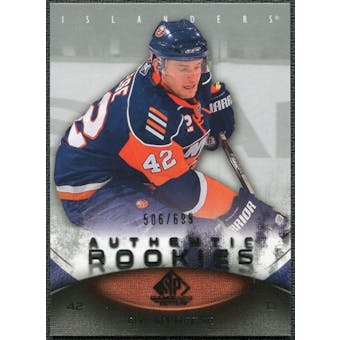 2010/11 Upper Deck SP Game Used #156 Dylan Reese /699