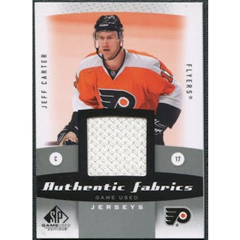 2010/11 Upper Deck SP Game Used Authentic Fabrics #AFJC Jeff Carter