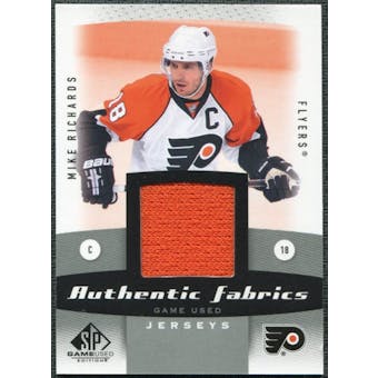 2010/11 Upper Deck SP Game Used Authentic Fabrics #AFMR Mike Richards