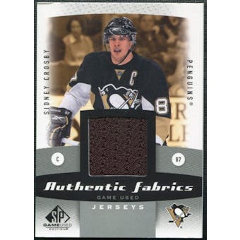 2010/11 Upper Deck SP Game Used Authentic Fabrics #AFSC Sidney Crosby