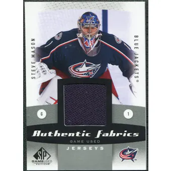 2010/11 Upper Deck SP Game Used Authentic Fabrics #AFSM Steve Mason