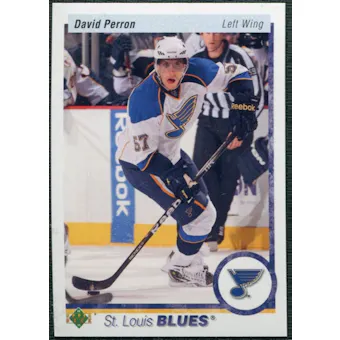 2010/11 Upper Deck 20th Anniversary Parallel #418 David Perron