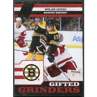 2010/11 Panini Zenith Gifted Grinders #10 Milan Lucic