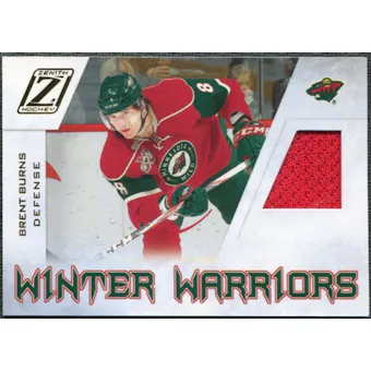 2010/11 Panini Zenith Winter Warriors Materials #BB Brent Burns