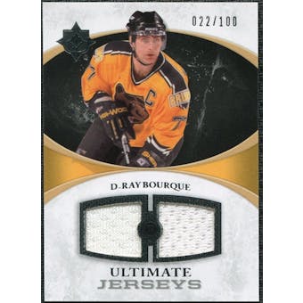 2010/11 Upper Deck Ultimate Collection Ultimate Jerseys #UJRB Ray Bourque /100
