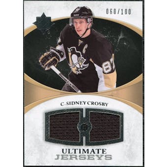 2010/11 Upper Deck Ultimate Collection Ultimate Jerseys #UJSC Sidney Crosby /100