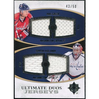 2010/11 Upper Deck Ultimate Collection Ultimate Jerseys Duos #UDJGV Mike Green Semyon Varlamov /50