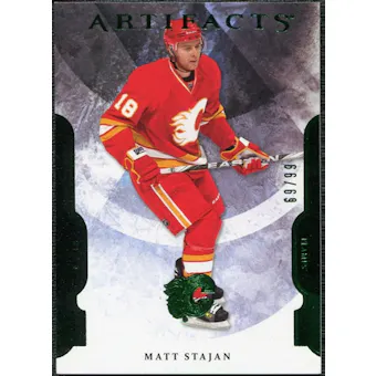 2011/12 Upper Deck Artifacts Emerald #2 Matt Stajan /99