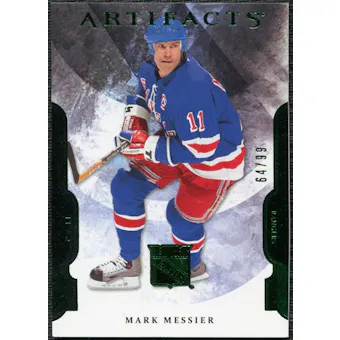 2011/12 Upper Deck Artifacts Emerald #11 Mark Messier /99